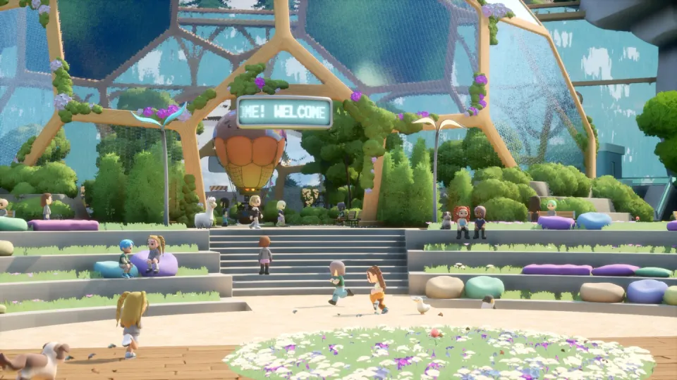 Inside Loftia’s central dome
